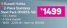 Russell Hobbs 2 Piece Stainless Steel Pack RHBSS-56
