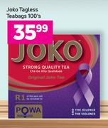 Joko Tagless Teabags-100's Pack