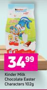 Kinder Milk Chocolate Easter Characters-102g