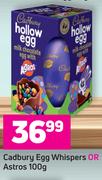 Cadbury Egg Whispers Or Astros-100g