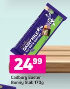 Cadbury Easter Bunny Slab-170g
