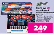 XShot Hawk Eye Or Pulse 2-Pack With Cans Or Dino Attach-Each