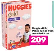 Huggies Pants Jumbo Pack (Assorted Sizes)