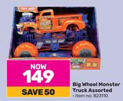 Big Wheel Monster Truck Assorted