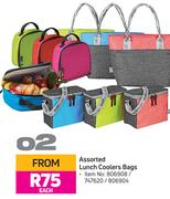 O2 Assorted Lunch Coolers Bags-Each