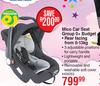 Baby Things Mico Car Seat Group 0+ Budget 