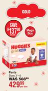 Huggies Gold Pants Sizes 3-6 Mega Box-Per Box