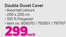 Double Duvet Cover-Each
