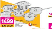 Tissolli 12 Piece Tango Stainless Steel Cookware Set