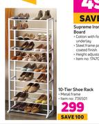 10 Tier Shoe Rack