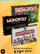 Themed Monopoly-Each
