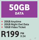 Vodacom Red Hot Dealz-50GB Data