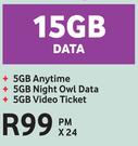 Vodacom Red Hot Dealz-15GB Data
