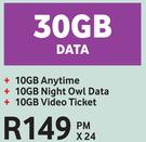 Vodacom Red Hot Dealz-30GB Data