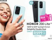 2 x Honor 200 Lite-On 1.3GB Red Top Up Core More Data