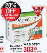 Mena Cal.7 Value Pack 90 Tablets-Per Pack