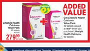 Lifestyle Health Calcium+ Value Pack 90 Tablets-Per Pack