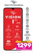 Itel Vision 1 Pro Smartphone-Each