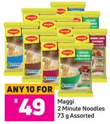 Maggi 2 Minute Noodles-For Any 10 x 73g Assorted