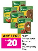 Knorr Packet Soup Assorted-For Any 5 x 50g