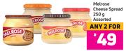 Melrose Cheese Spread Assorted- For Any 2 x 250g
