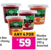 Rhodes Jam Cup 290 g Assorted- For Any 4
