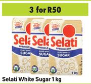 Selati White Sugar-For 3 x 1 Kg