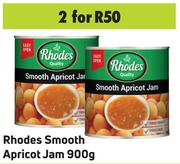 Rhodes Smooth Apricot Jam-For 2 x 900g