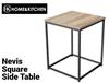 Home & Kitchen Nevis Square Side Table-450mm x 450mm x 568mm