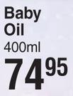 Baby Things Baby Oil-400ml