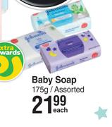 Johnson's Baby Soap Assorted-175g Each