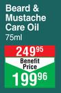 Nish Man Beard & Mustache Care Oil-75ml 