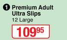 Softi Premium Adult Ultra Slips 12 Large