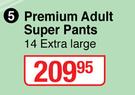 Softi Premium Adult Super Pants 14 Extra Large