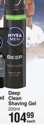 Nivea Deep Shaving Gel-200ml Each
