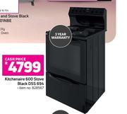 Defy Kitchnaire 600 Stove Black DSS 694