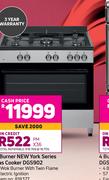 Defy 5 Burner New York Series Gas Cooker DGS902