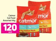 Catmor Cat Food Assorted-4Kg Each