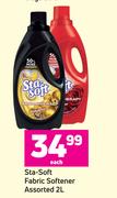 Sta Soft Fabric Softener Assorted-2L Each