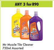 Mr Muscle Tile Cleaner Assorted-For 3 x 750ml