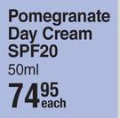 PortiaM Pomegranate Day Cream SPF20-50ml Each