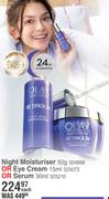 Olay Night Moisturiser 50g Or Eye Cream 15ml Or Serum 30ml-Each