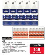 Lightworx LED LED-S11-A60 7W/10C-Per 10 Pack