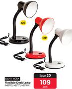 Lightworx Flexible Desk Lamp-Each