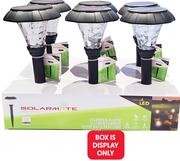 Solarmate Path Light PLSTC (10 Lumen) FILMNT W/WHT-Each