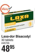 Laxa-Dor Bisacodyl-30 Tablets