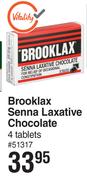 Brooklax Senna Laxative Chocolate-4 Tablets