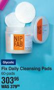 Nip + Fab Glycolic Fix Daily Cleansing Pads 60 Pads
