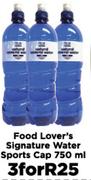Food Lover's Signature Water Sports Cap-For 3 x 750ml