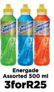 Energade Assorted-For 3 x 500ml